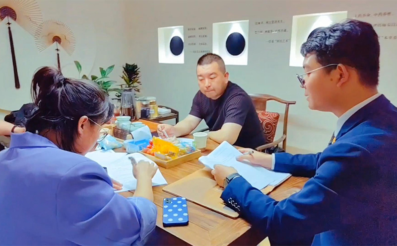 【簽約】熱烈祝賀內蒙古郝總簽約加盟經道國醫養生品牌